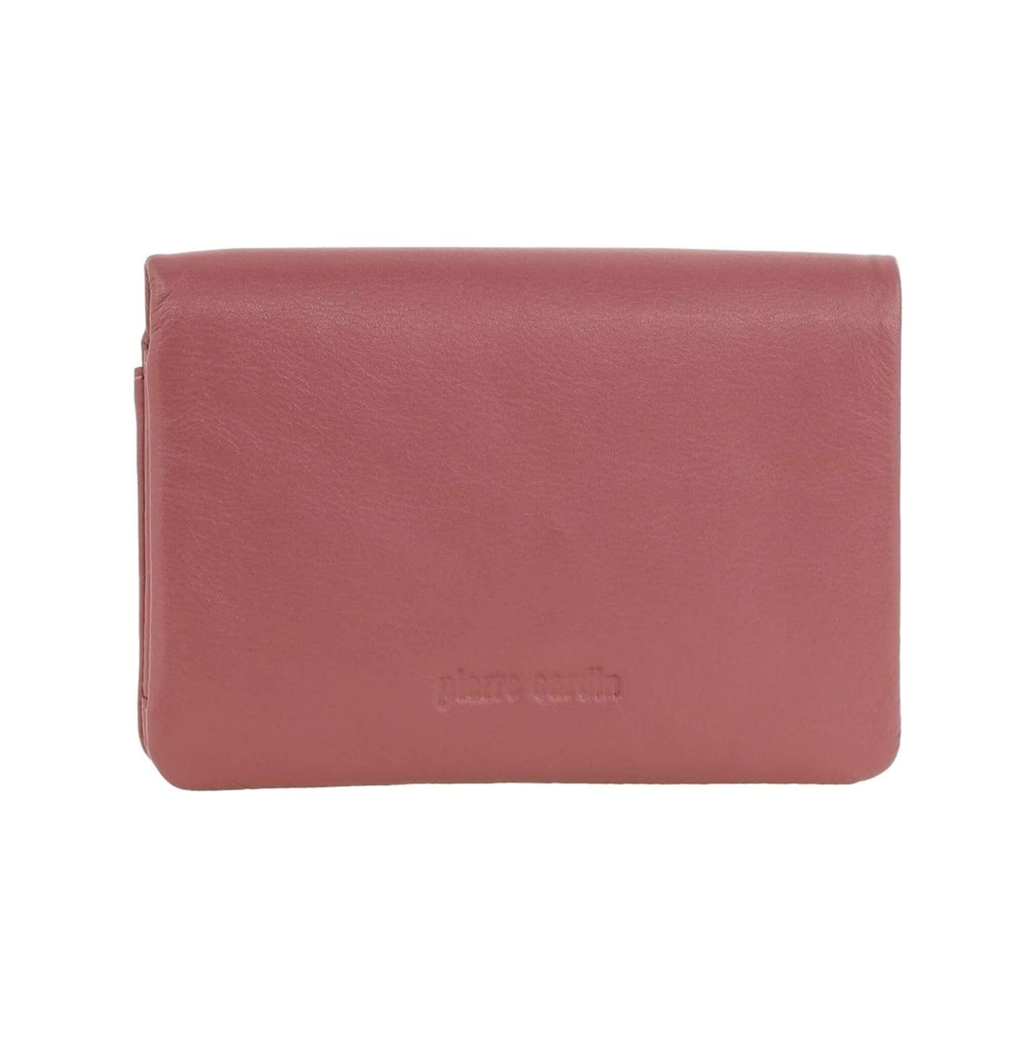 Pierre Cardin Ladies Leather Bi-fold Wallet in Blush