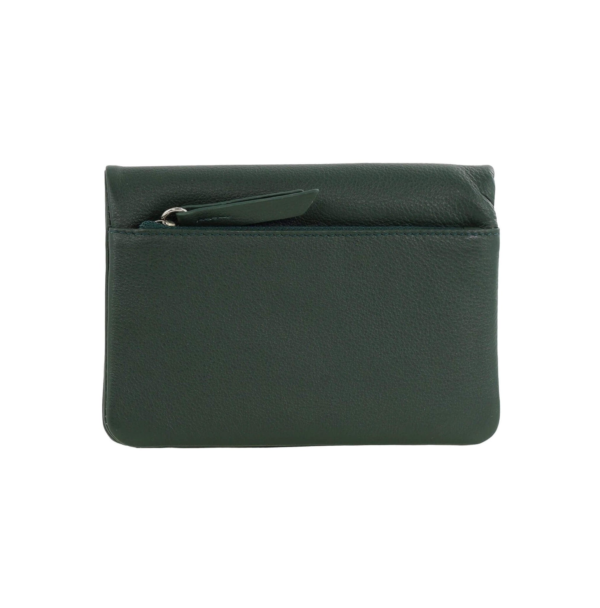 Pierre Cardin Ladies Leather Bi-fold Wallet in Green