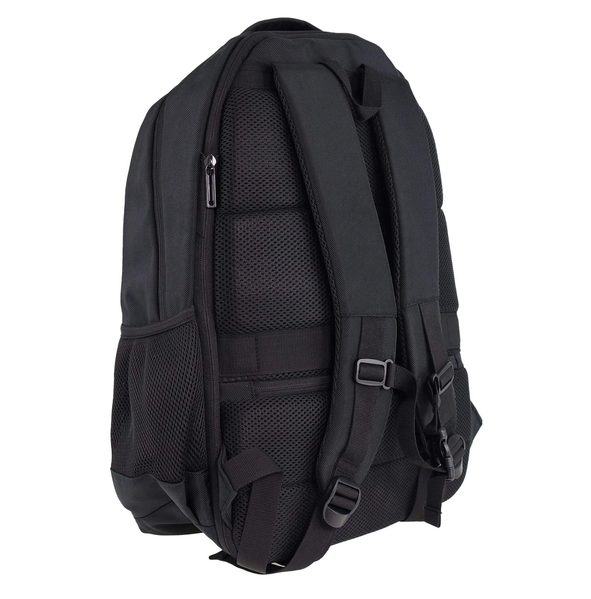 Pierre Cardin PC4088 Men's Nylon Laptop-Business Backpack in Black