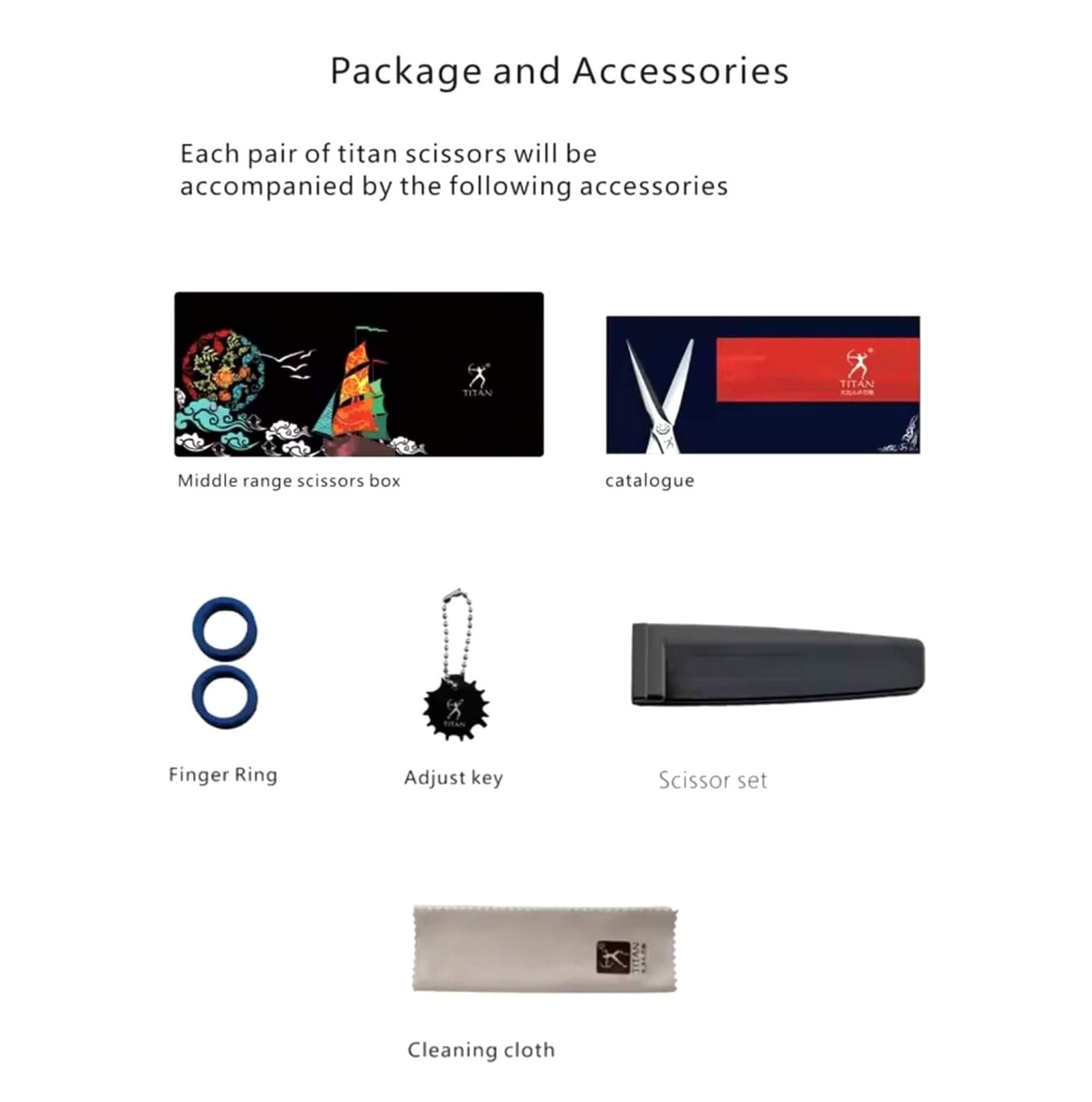 Titan Professional Handmade Precision Cutting Hair Scissors