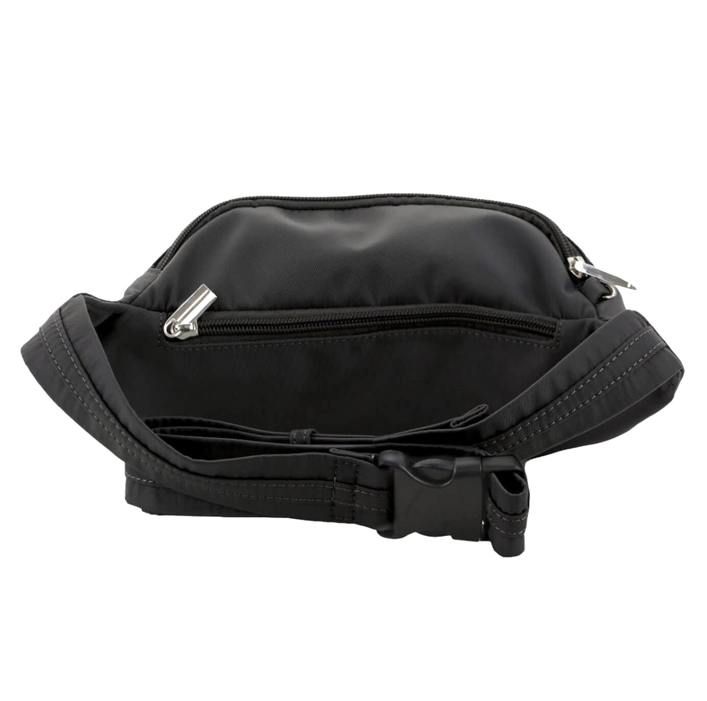 Pierre Cardin PC3178 Nylon Anti-Theft Waist Bag/Black