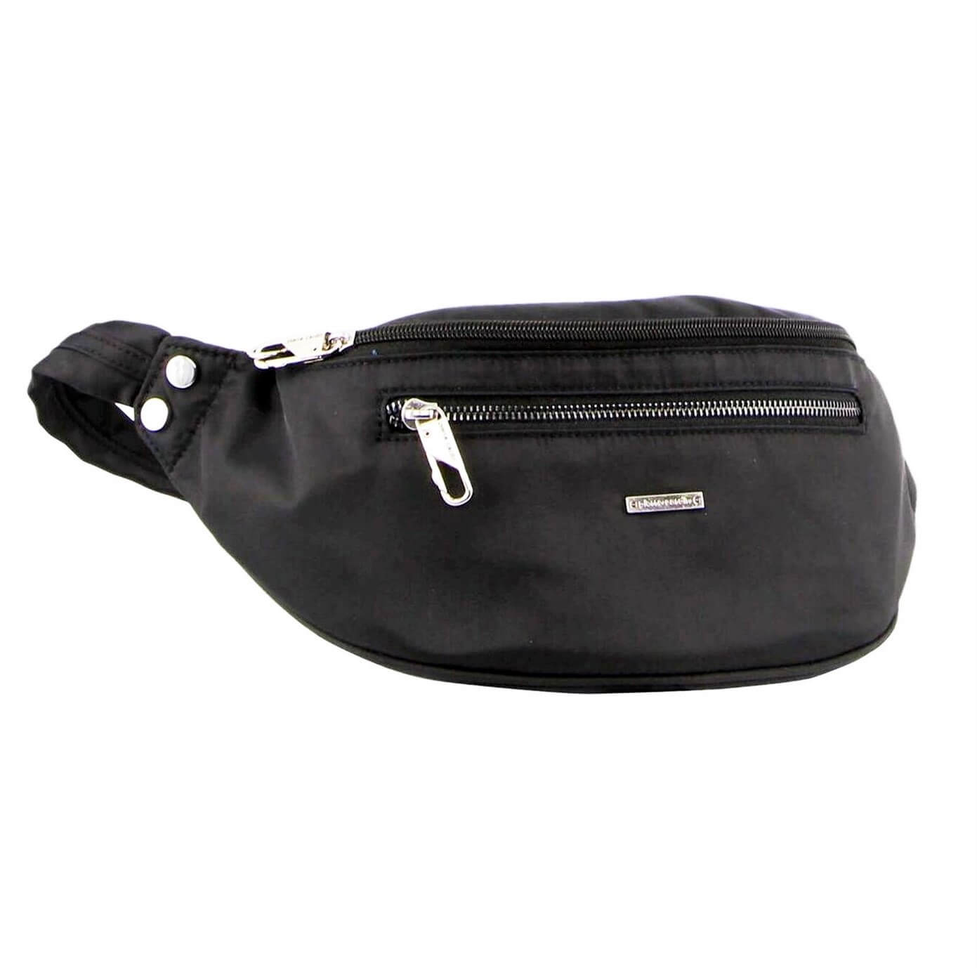 Pierre Cardin PC3178 Nylon Anti-Theft Waist Bag/Black