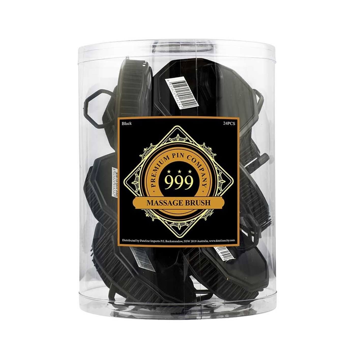 999 Massage & Scalp Brush Tub 24pcs