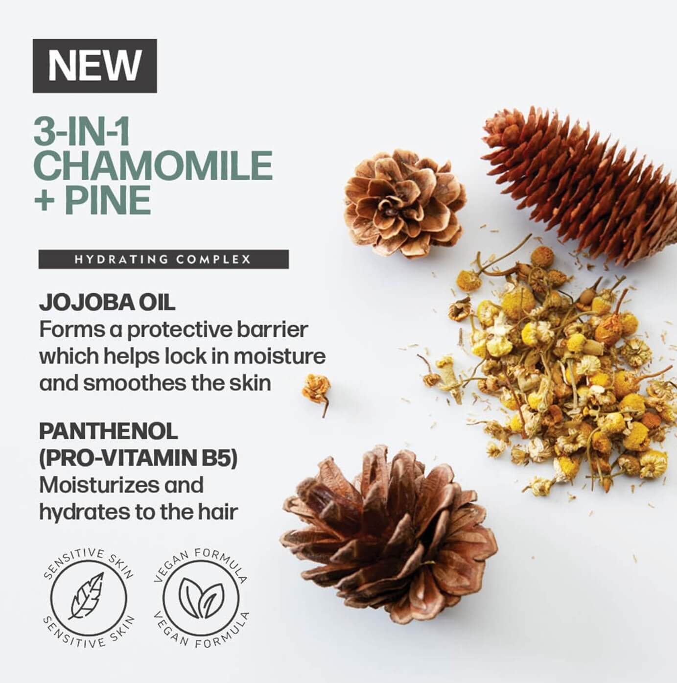 American Crew 3 IN 1 Chamomile + Pine