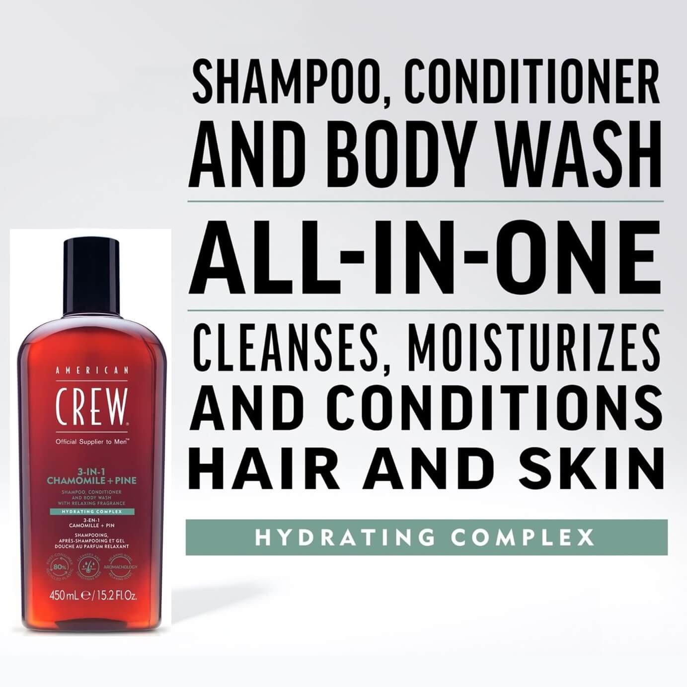 American Crew 3 IN 1 Chamomile + Pine