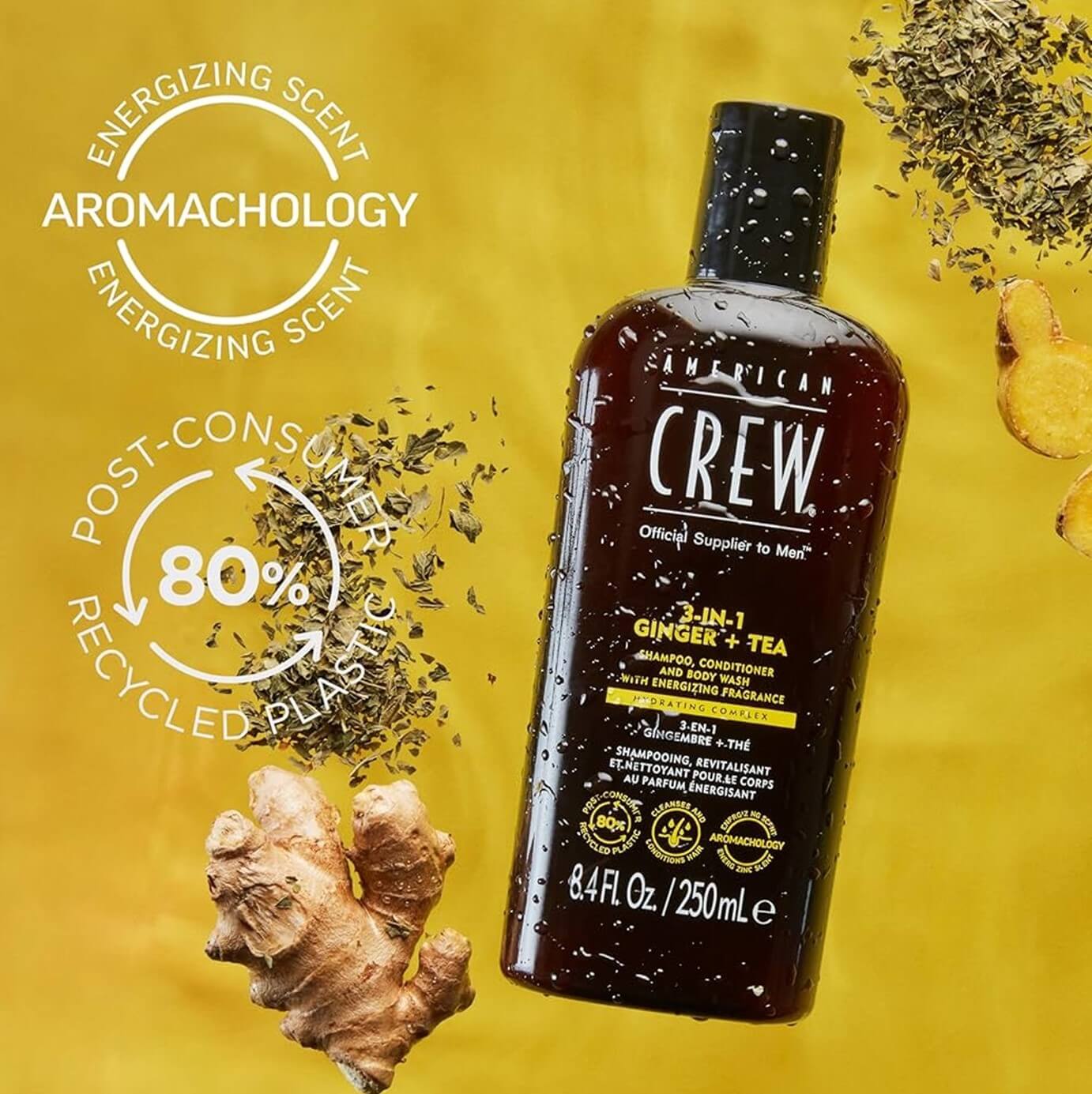 America Crew 3 IN 1 Ginger + Tea 