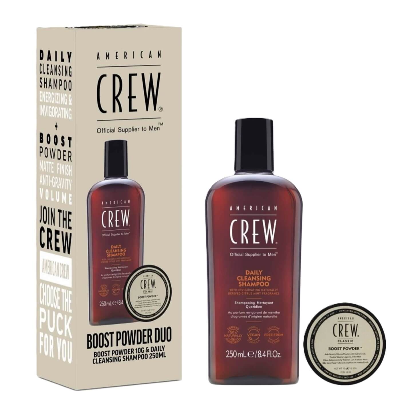 Amerian Crew Boost Powder DUO Pack