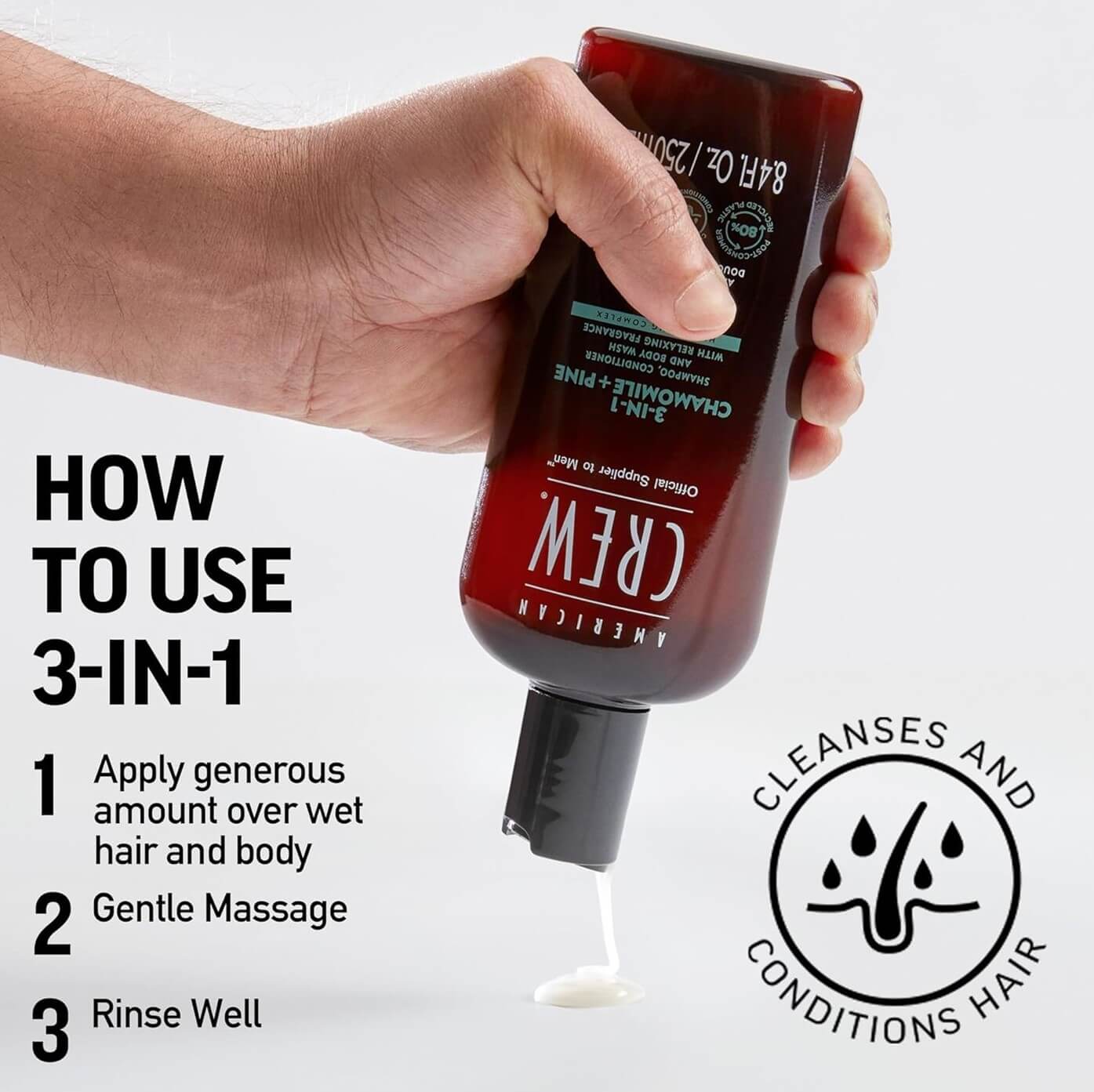 American Crew 3 IN 1 Chamomile + Pine