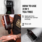 American Crew 3 IN 1 Tea Tree + Forming Cream 