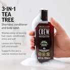 American Crew 3 IN 1 Tea Tree + Forming Cream 