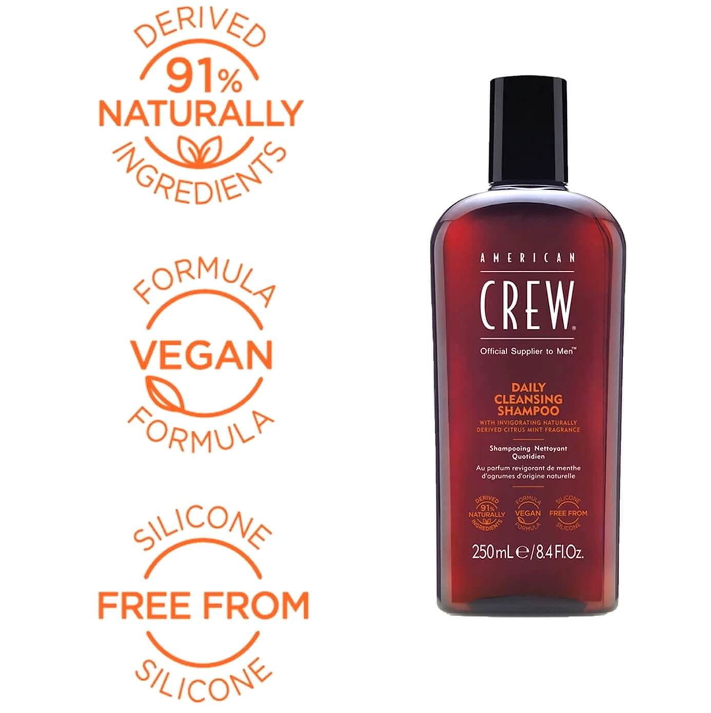 American Crew Daily Cleansing Shampoo + Matte Clay 