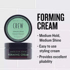 AMERICAN CREW Mens Forming Cream Pre-Styling DUO Pack