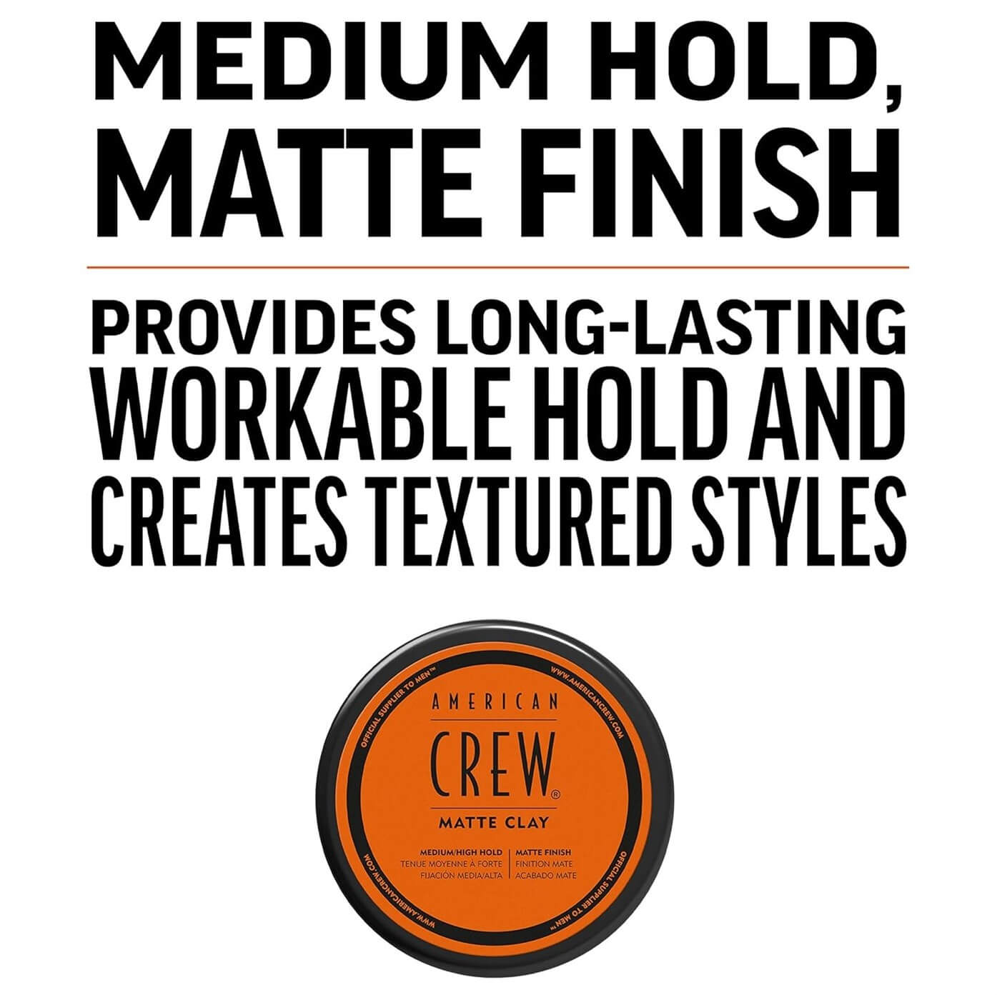 American Crew Daily Cleansing Shampoo + Matte Clay 