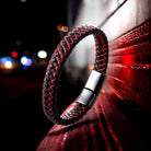 Stella Red Leather Bracelet