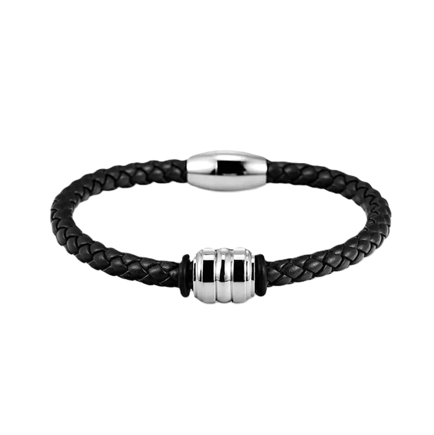Black Braided Unisex Bracelet