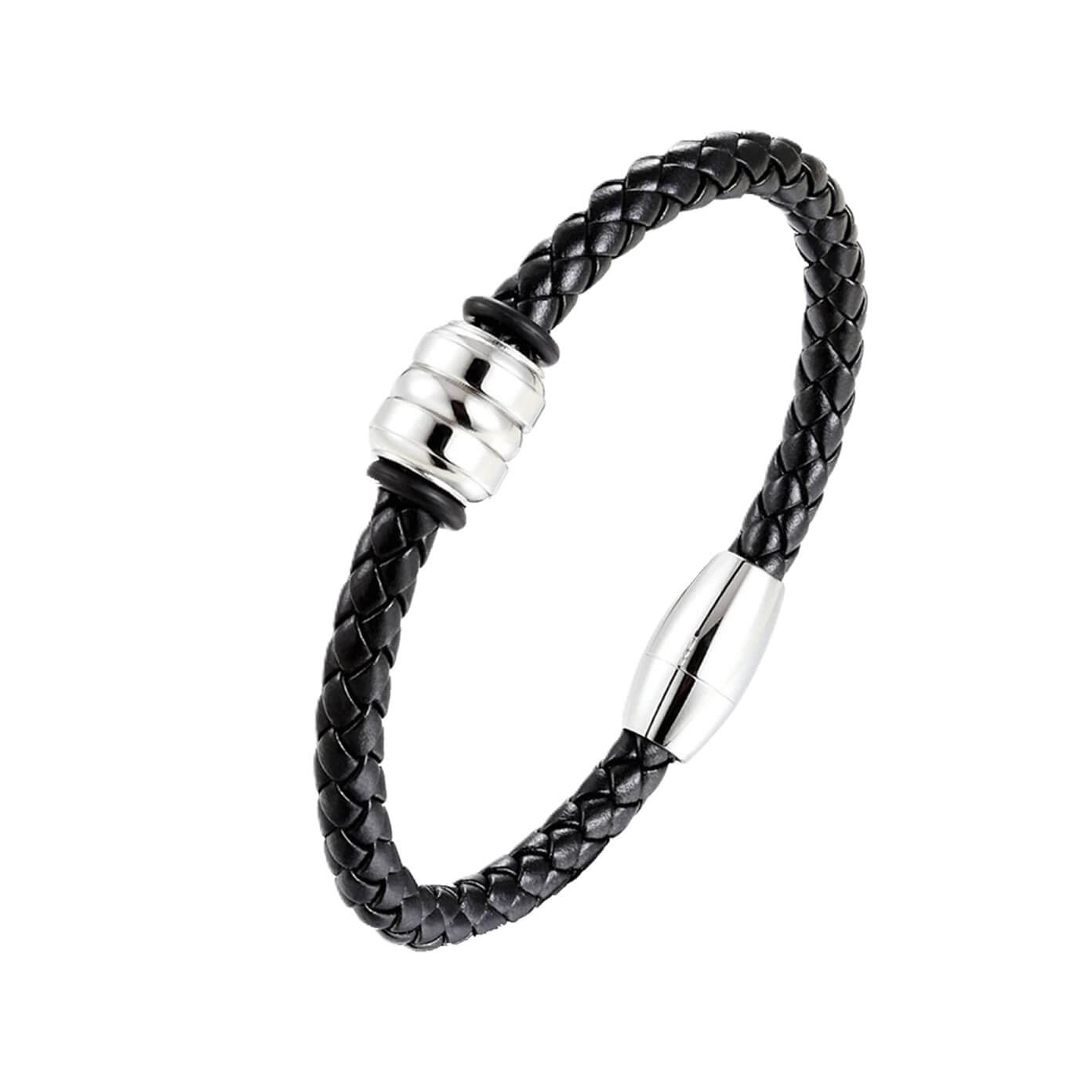 Black Braided Unisex Bracelet
