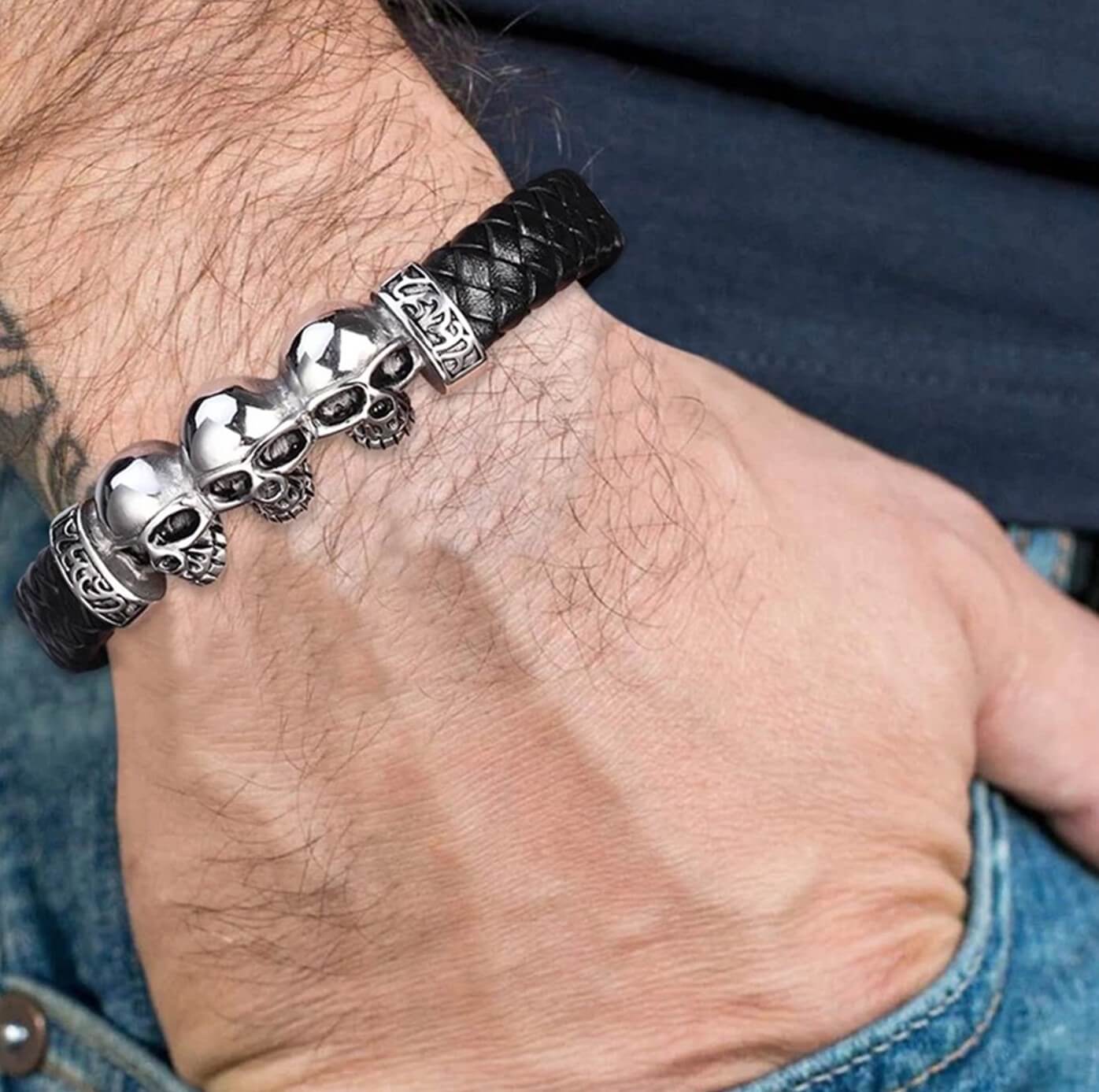 Rebel Skulls Collection Bracelet