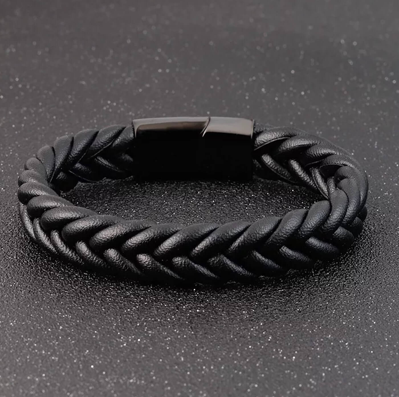 Mens Lash Leather Bracelet