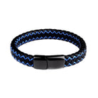 Stella Blue Leather Bracelet