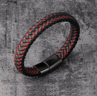 Stella Red Leather Bracelet