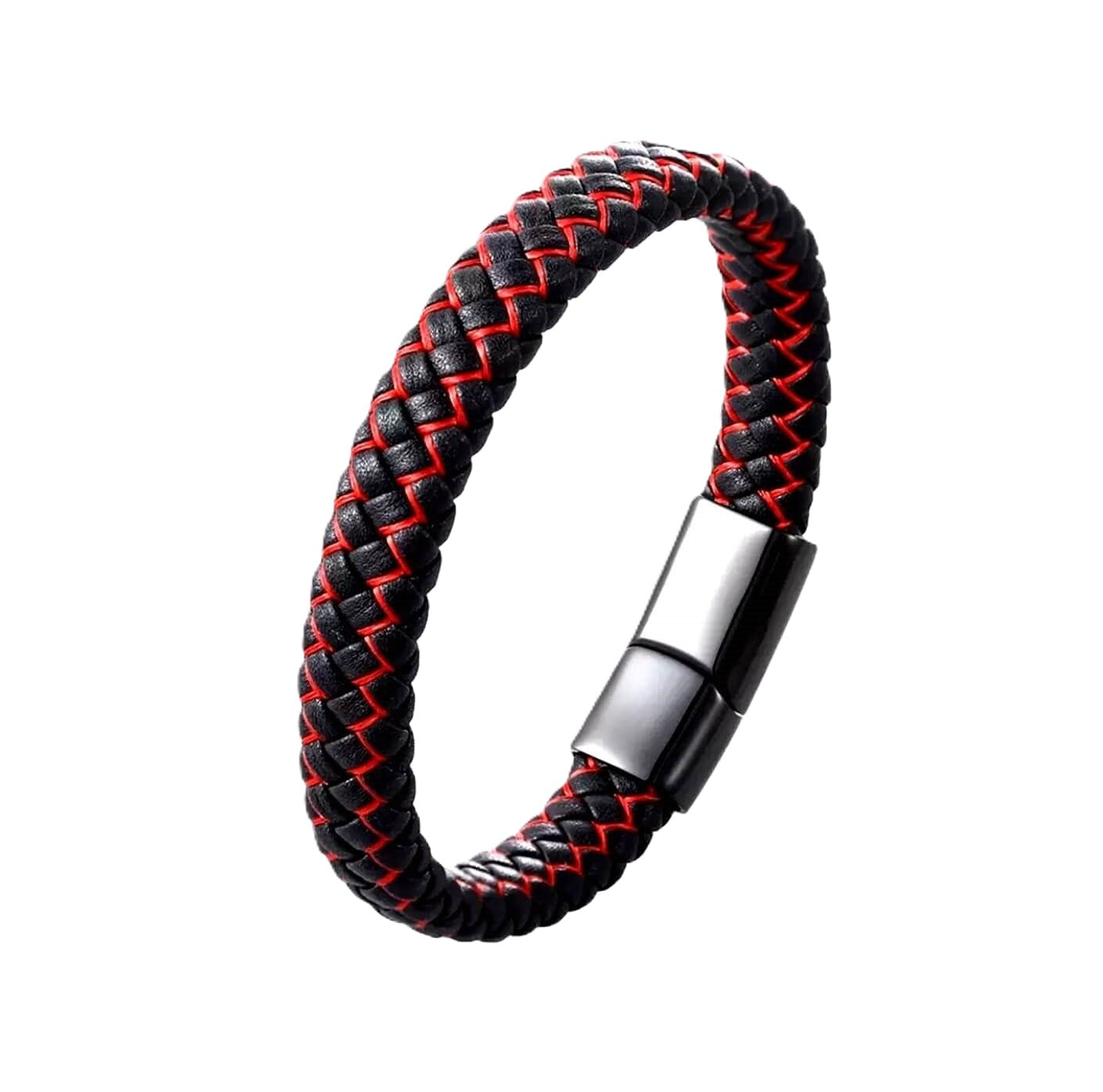 Stella Red Leather Bracelet