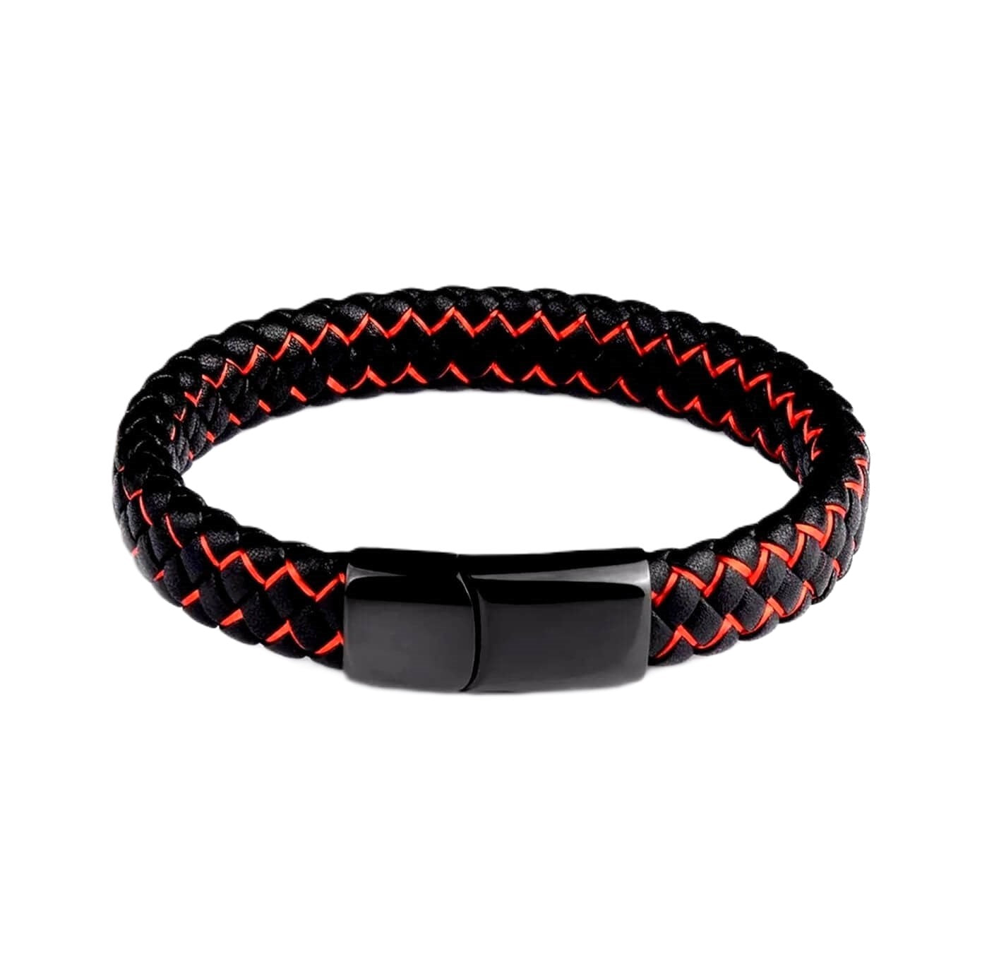 Stella Red Leather Bracelet
