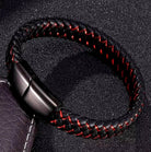 Stella Red Leather Bracelet