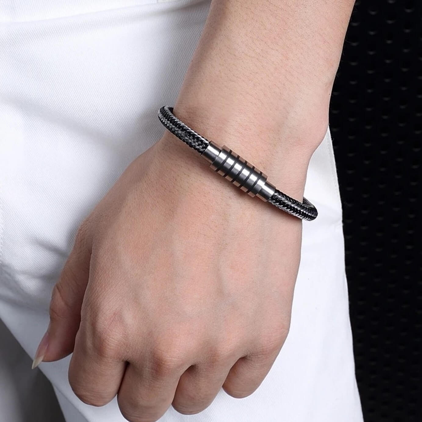 Unisex Orbed Globular Bracelet