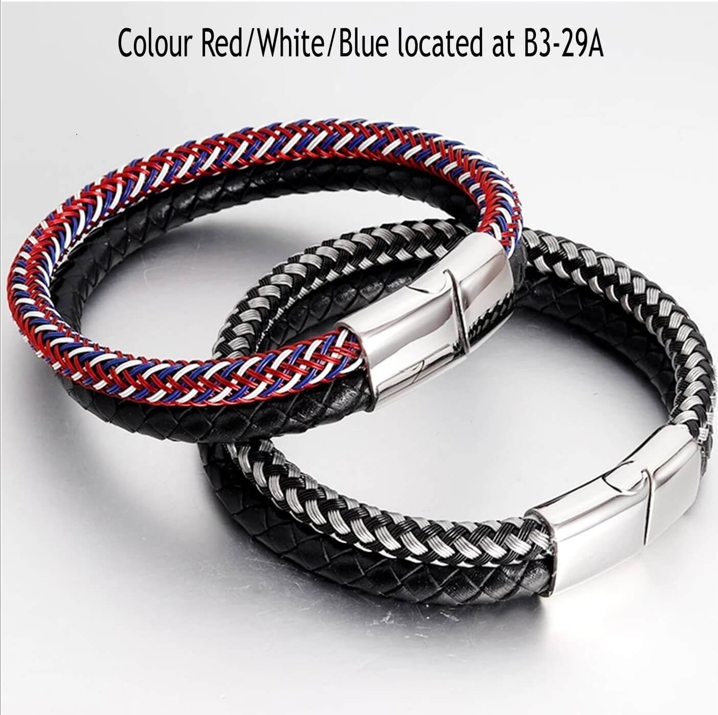Unisex Armlet Leather Bracelet