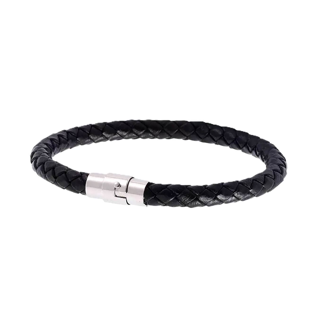 Unisex Communal Leather Bracelet/Black