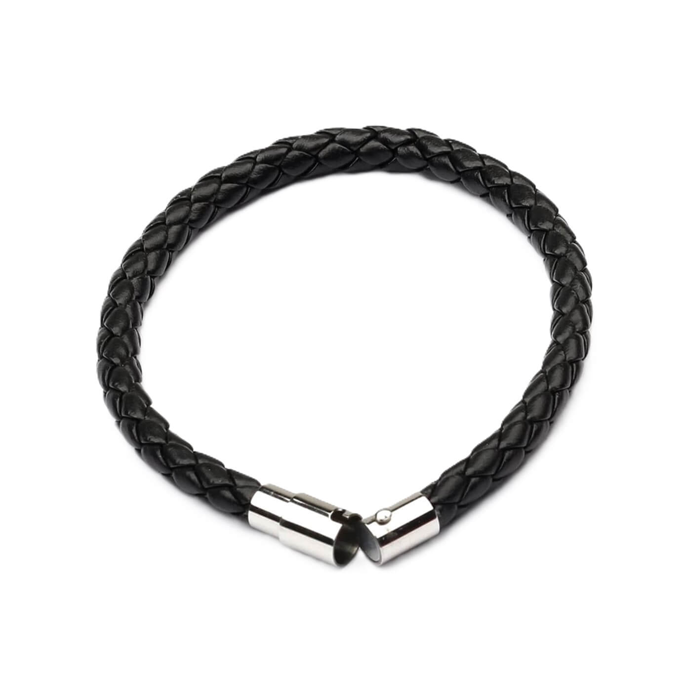 Unisex Communal Leather Bracelet/Black