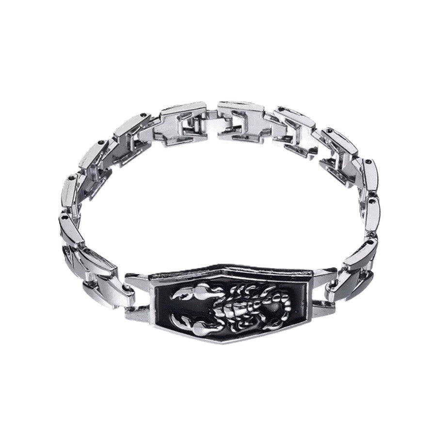 Unisex Shadow Zodiac Scorpion Bracelet