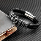Mens Ace of Skull Bracelet