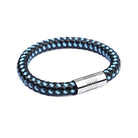 Unisex Emblem Leather Bracelet