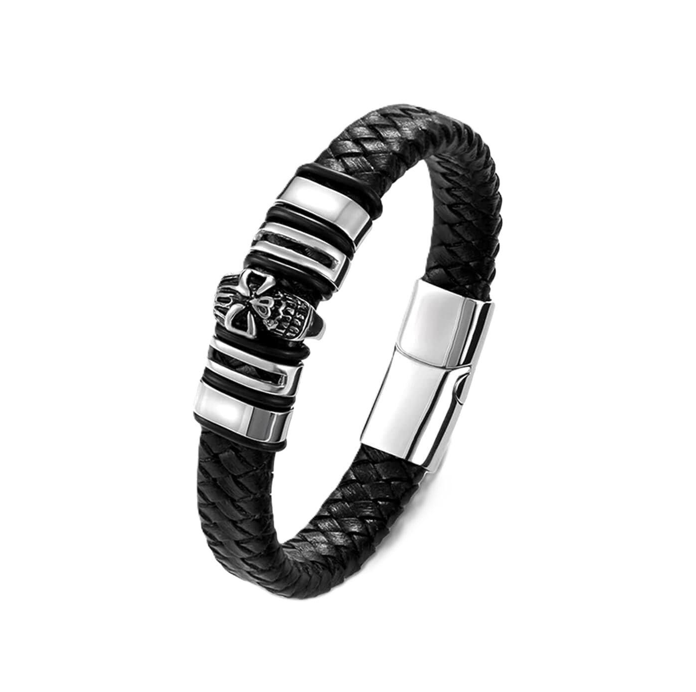 Mens Apparition Leather Bracelet