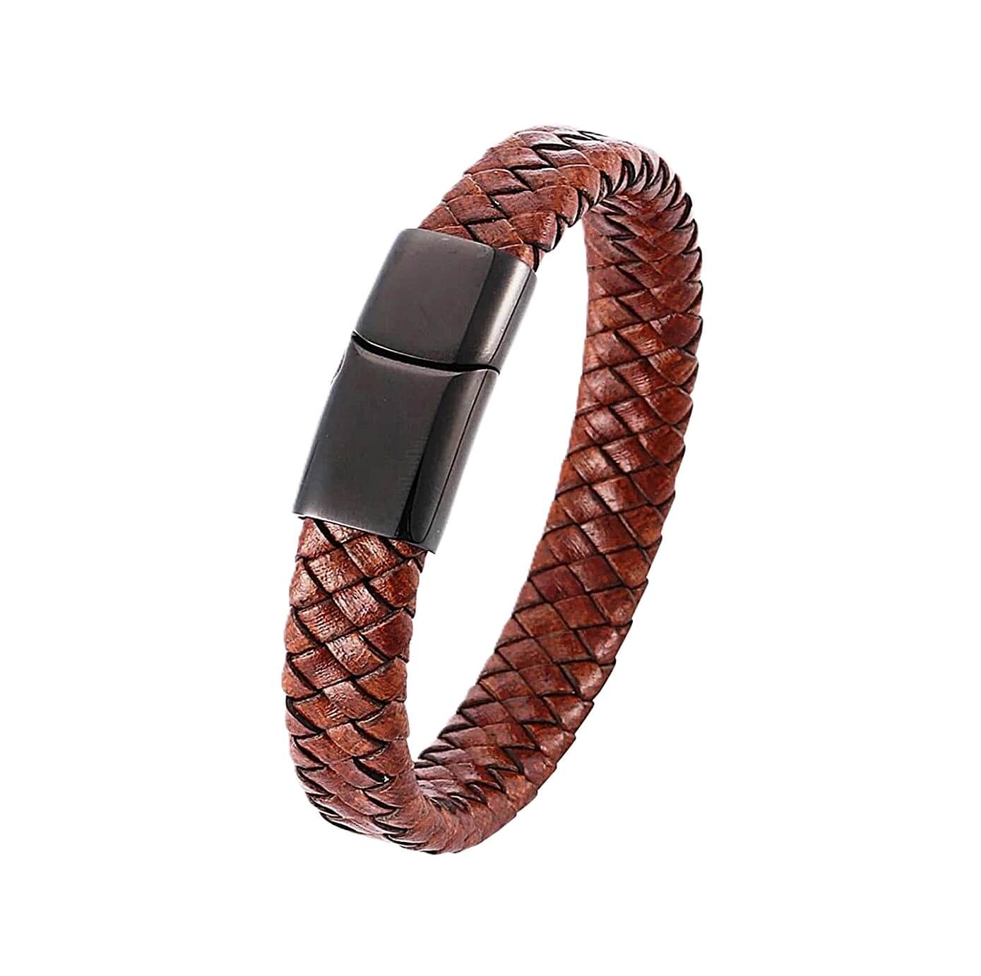 Mens Burnt Umber Historical Bracelet