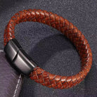 Mens Burnt Umber Historical Bracelet