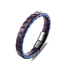 Mens Inset Two-tone Bracelet