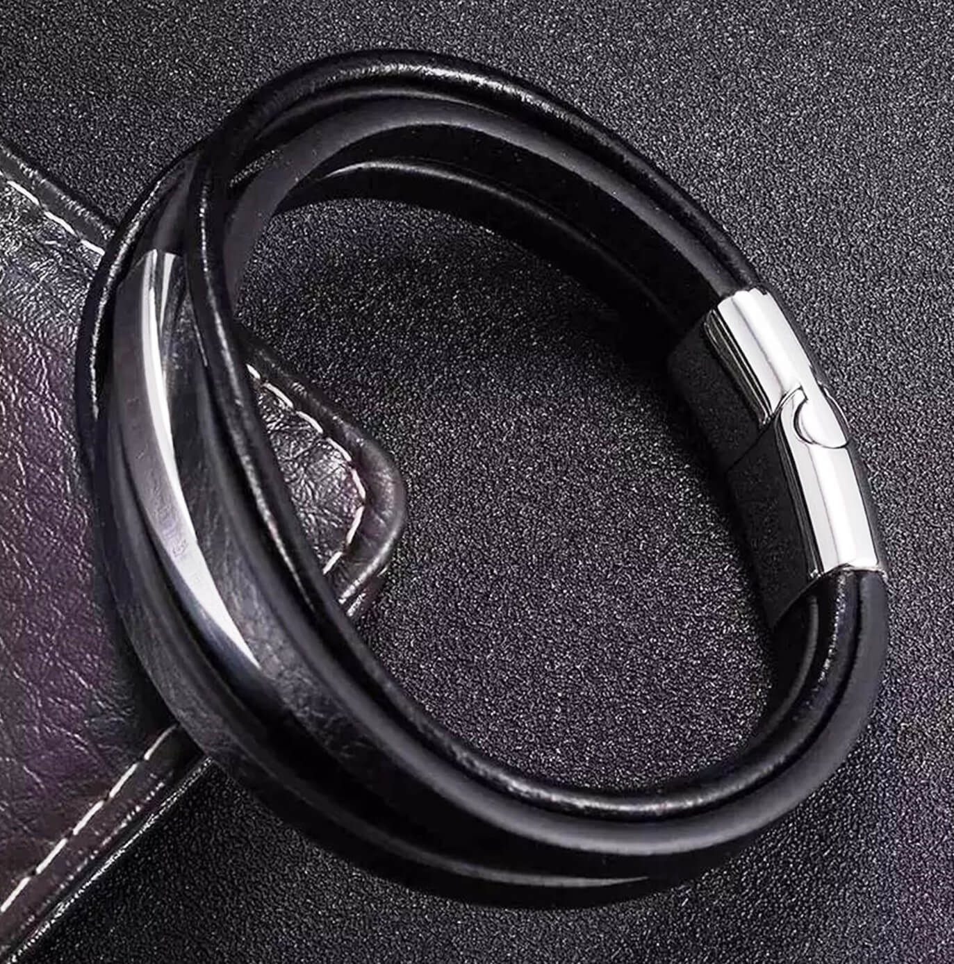 Lively Multi-layer Leather Bracelet