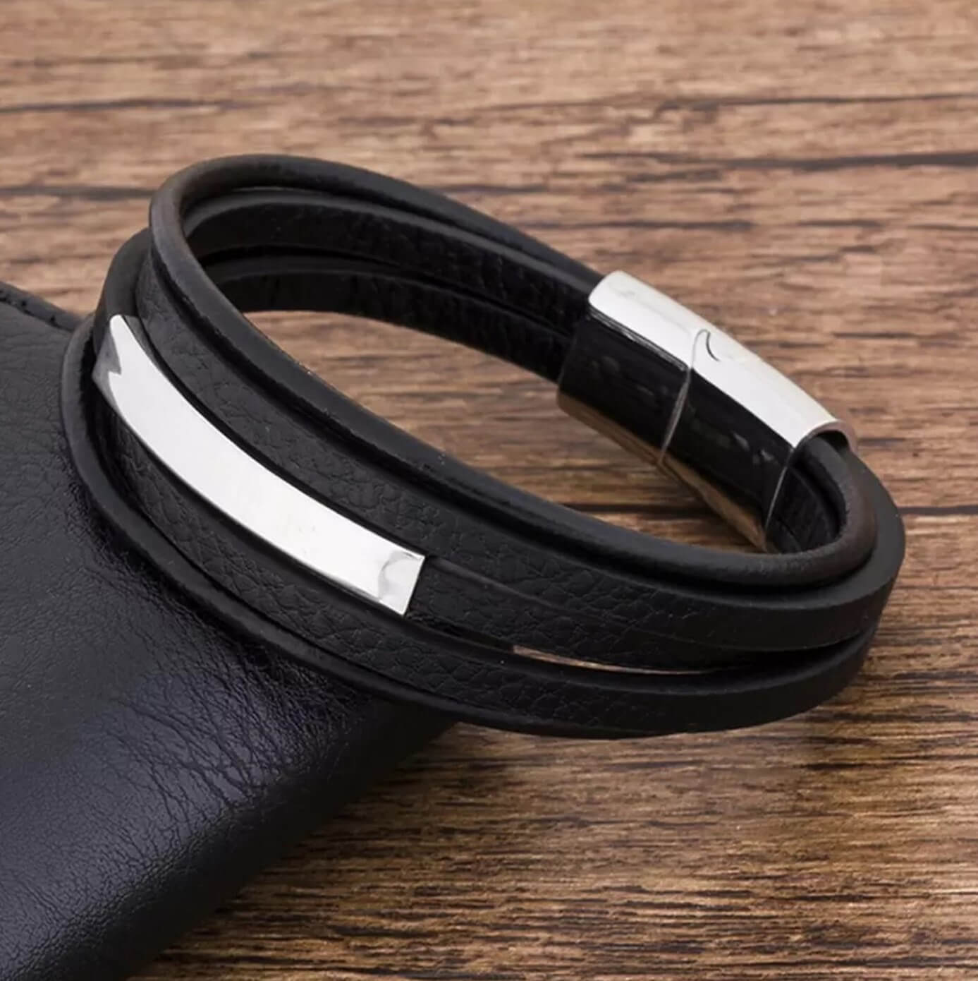Lively Multi-layer Leather Bracelet