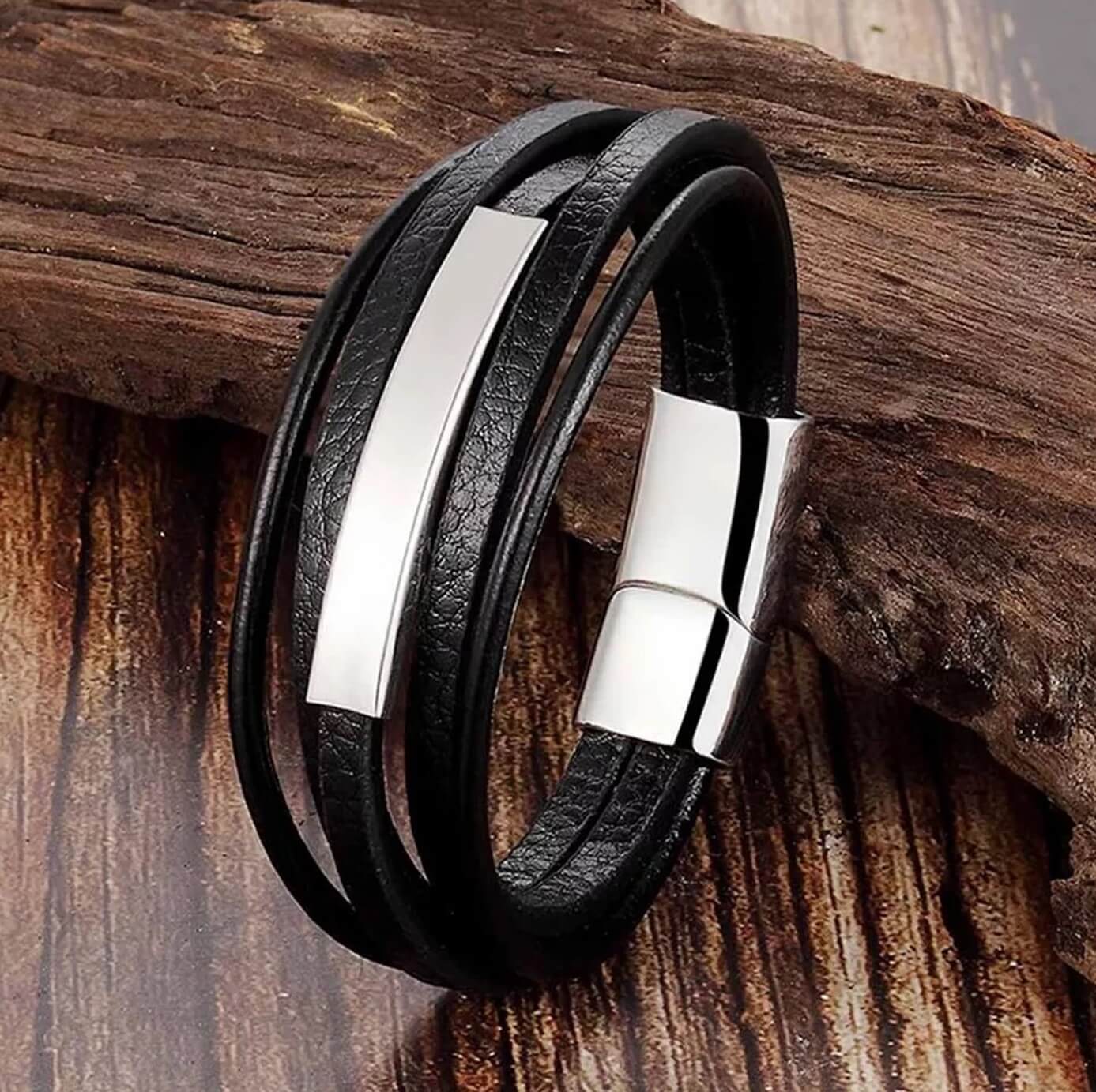 Lively Multi-layer Leather Bracelet