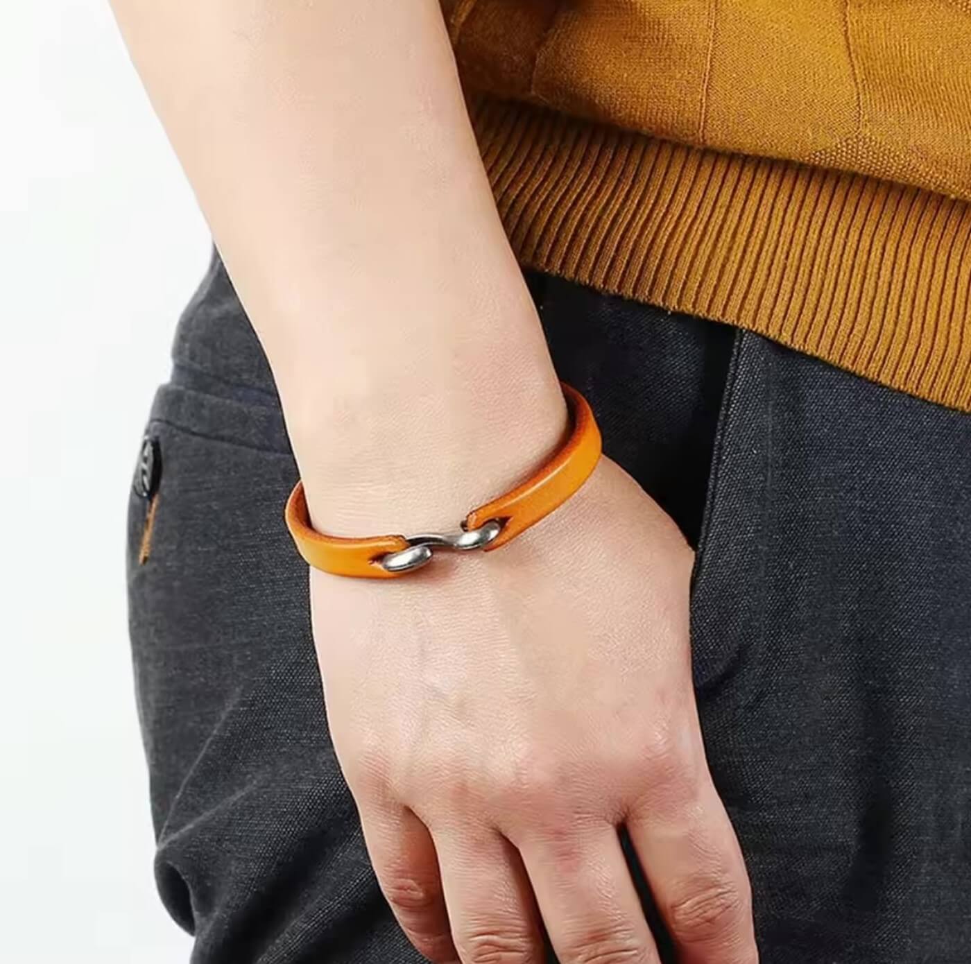 Unisex Leash Wristlet Band