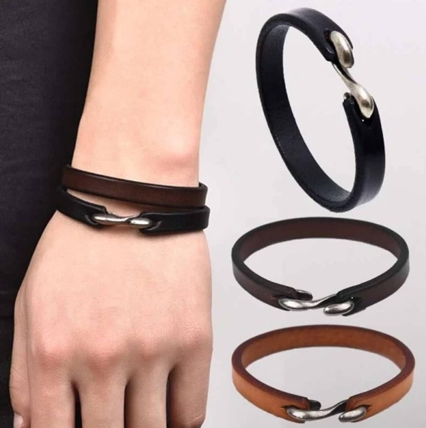 Unisex Leash Wristlet Band