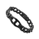 Black Alloy Icon Bracelet
