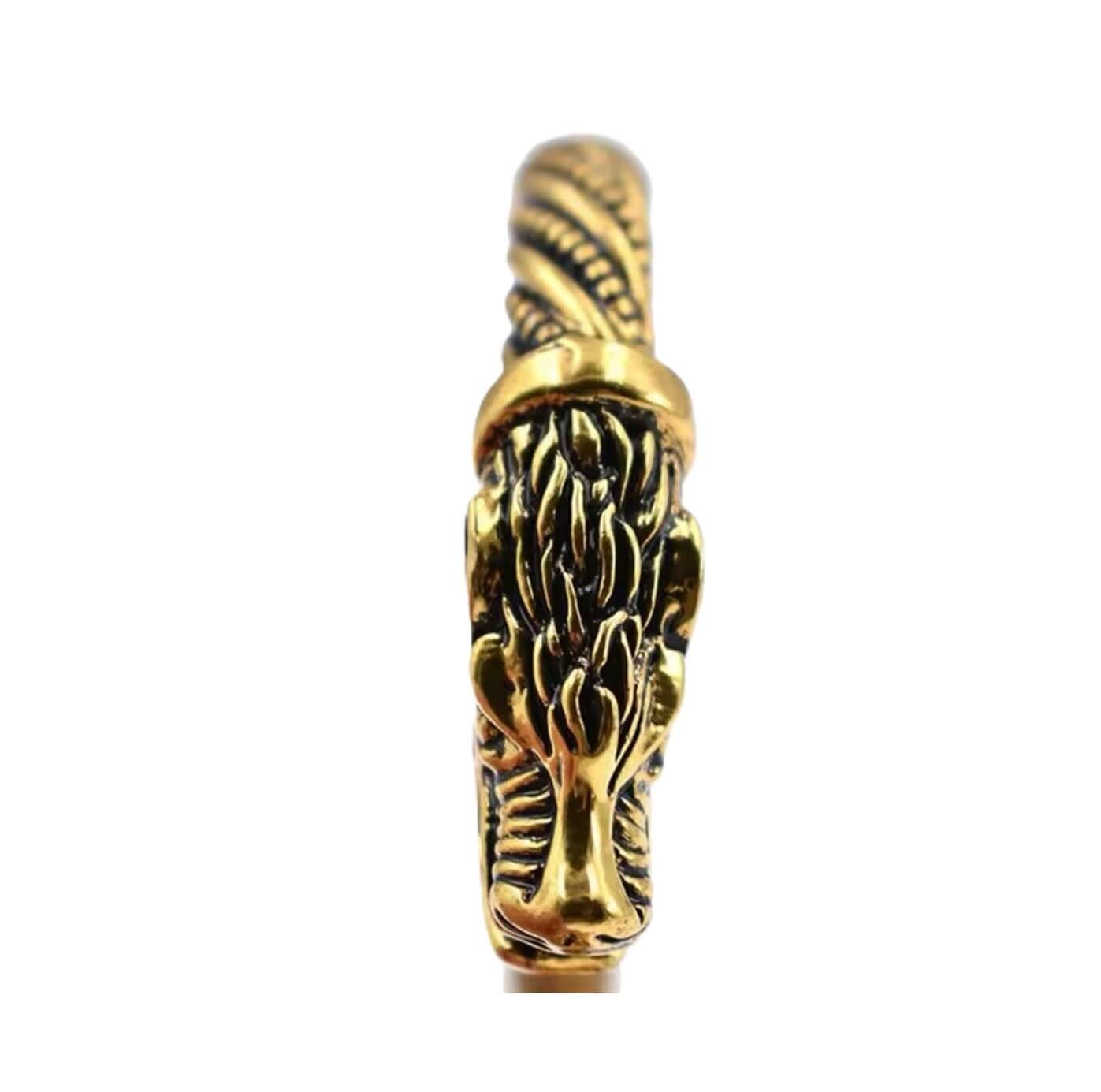 Unisex Norse Viking Wolf Bangle