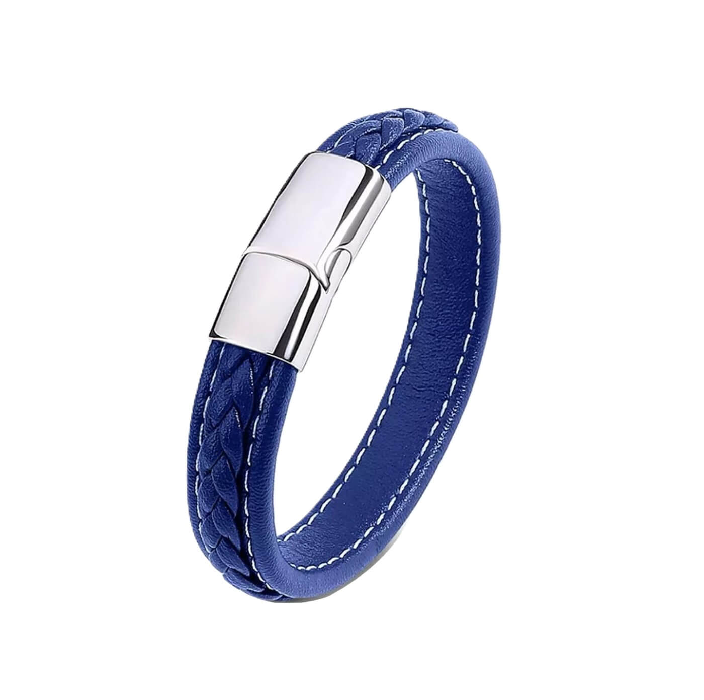 Azure Leather Bracelet