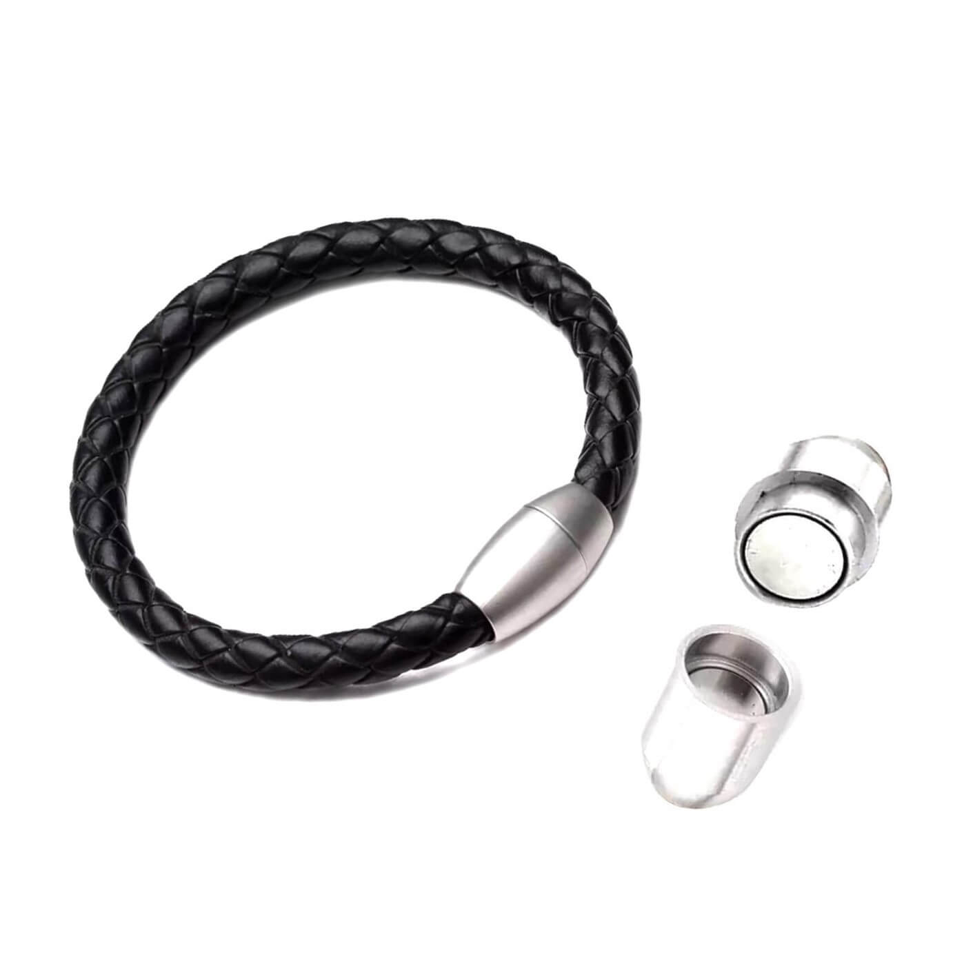 Unisex Black Rope Bracelet