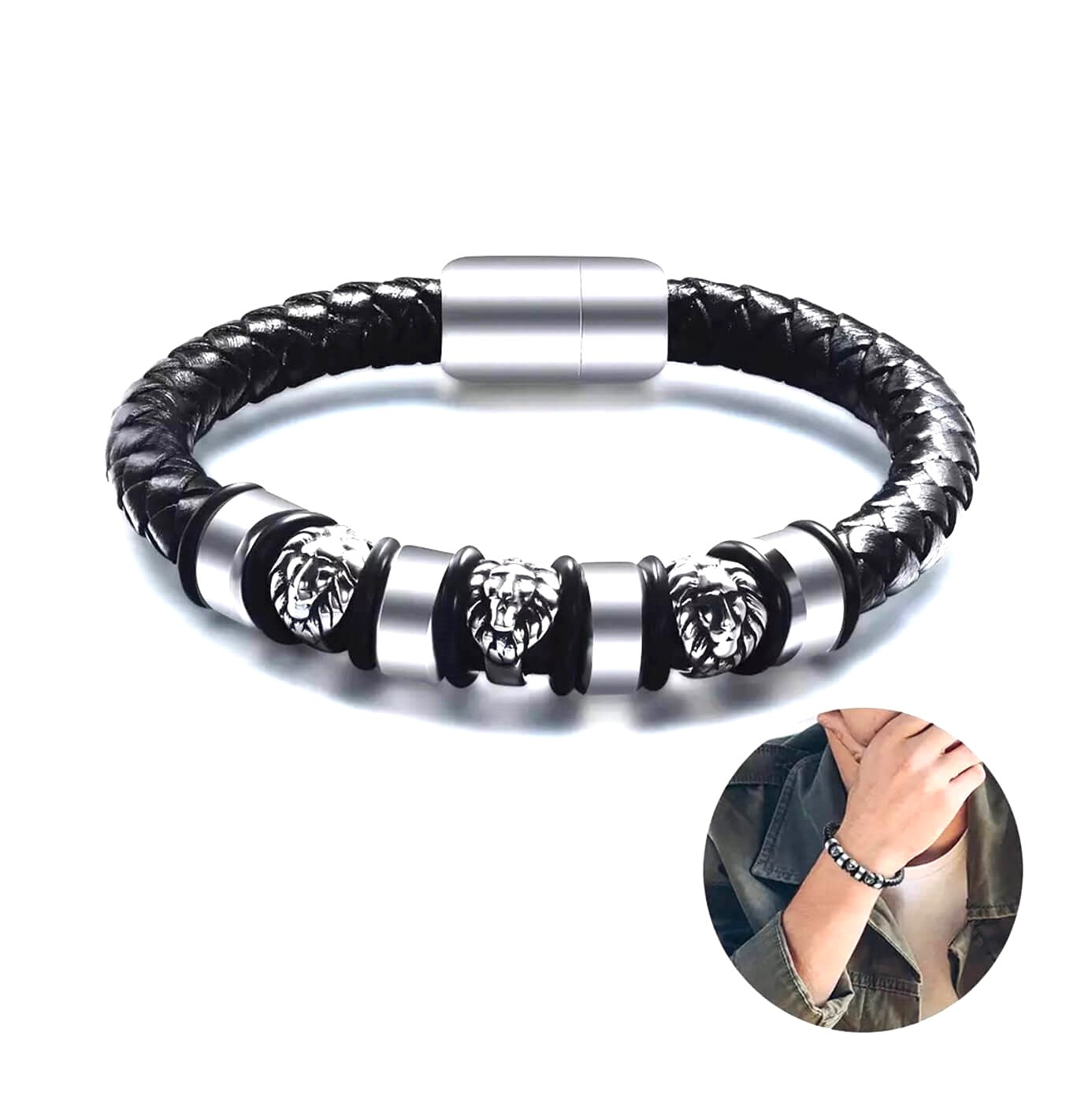 Native Leather Rope Bracelet