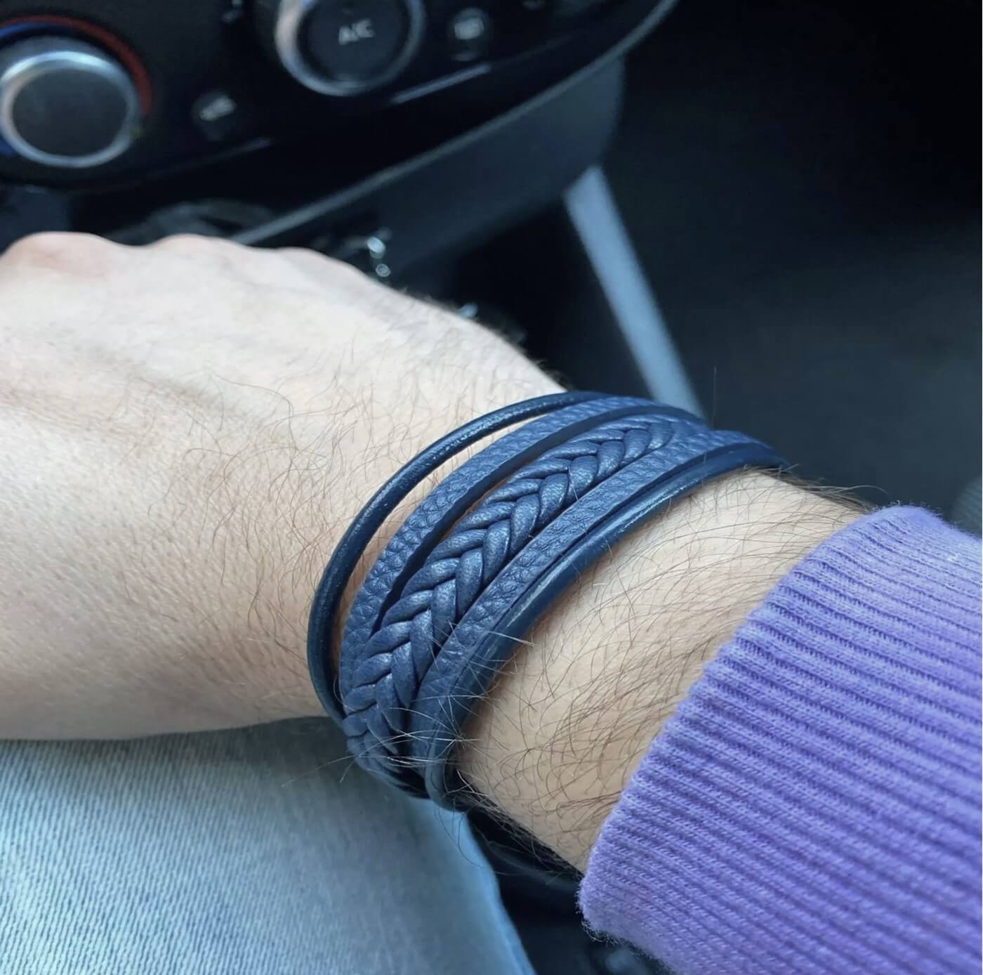 Armada Multi Leather Bracelet