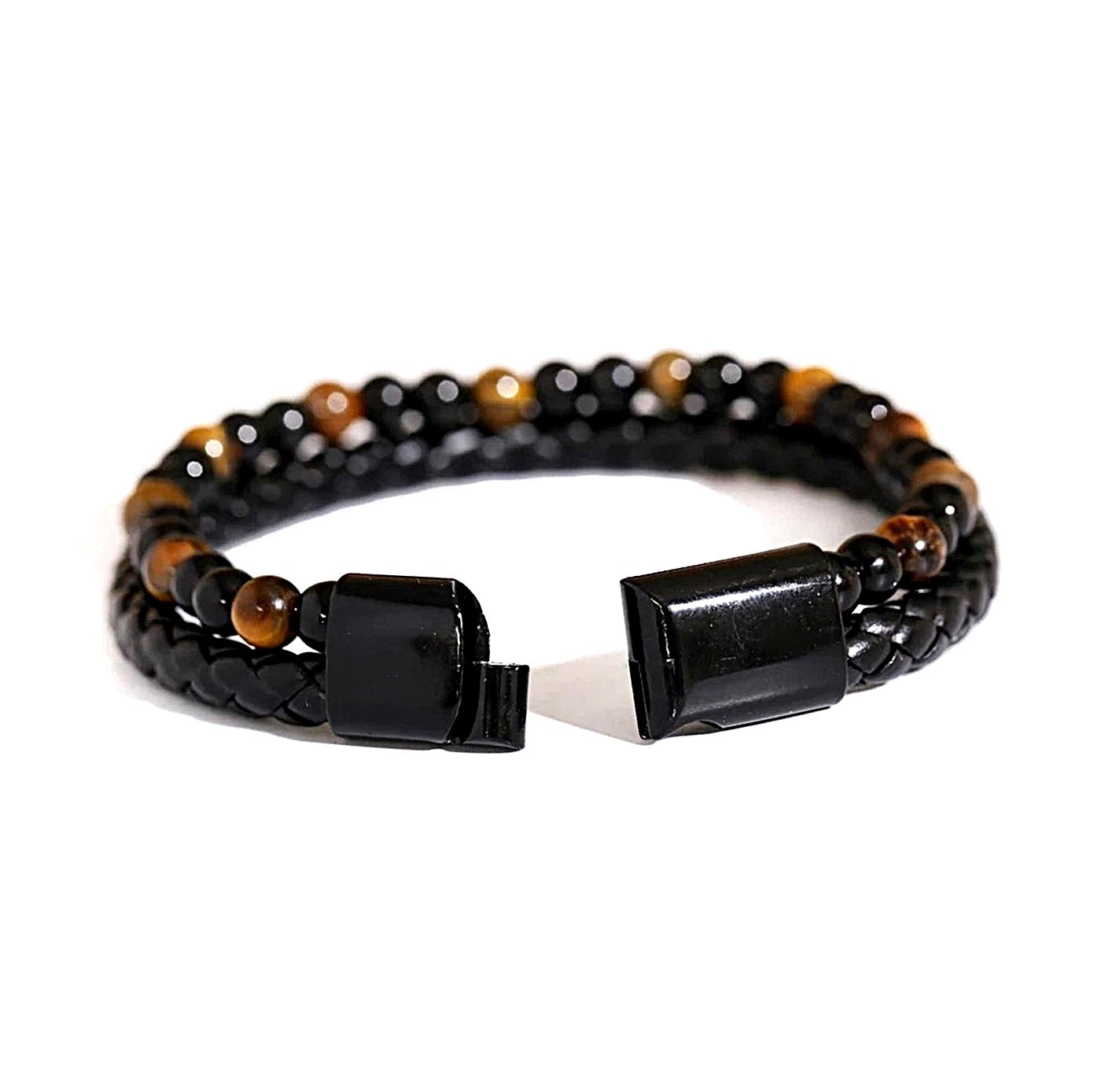 Unisex Beaded Crater Rope Bracelet